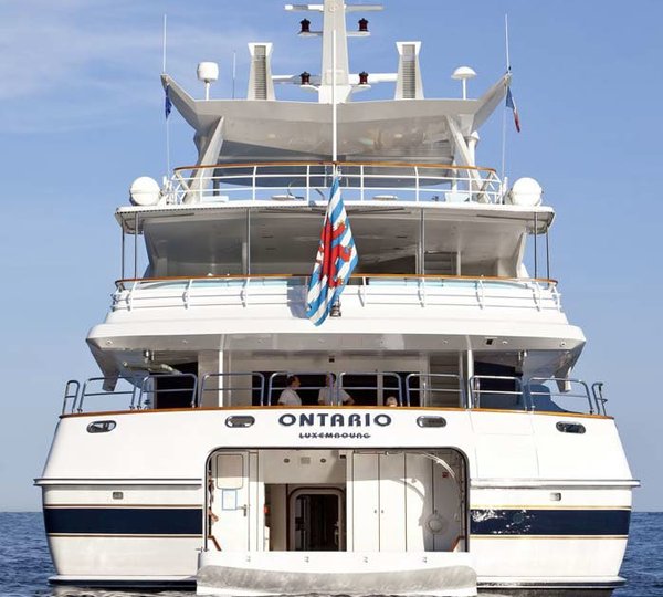 luxury yacht rental ontario